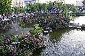 Ji'Nan Peach Blossom Source Hotel Jinan Exteriör bild